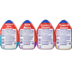 MiO bottle close-up highlighting label and concentrated liquid freshness
