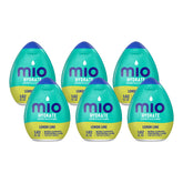 MiO Sport front packaging showing lemon lime bottle and benefits