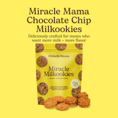 Miracle Mama ingredients layout showing oats flaxseed brewer’s yeast benefits