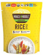 Miracle Noodle front packaging showing product and benefits