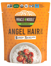 Miracle Noodle front packaging showing 7 oz bag and product benefits