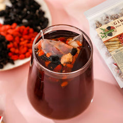 Miss feel loose botanical mix of ginseng, goji, dates and mulberries, visual quality benefit