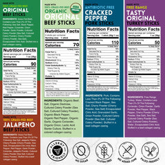 Mission Meats nutrition label and calorie info for quick product facts