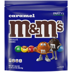 M&M's resealable zipper top close-up preserving freshness between uses