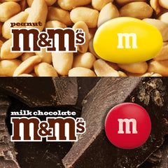 M&M's jar with resealable lid focused on convenience and freshness retention