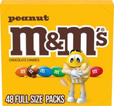 M&M'S front packaging showing colorful peanut candies, great for parties
