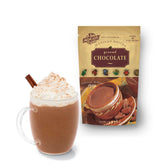 MOCAFÉ front pouch showing Azteca D'oro label and resealable pouch, highlighting convenience