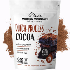 MODERN MOUNTAIN front packaging showing 1 lb pouch and clear brand benefit