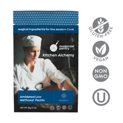 Modernist Pantry amidated pectin fine powder close-up highlighting smooth texture