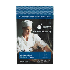 Modernist Pantry pouch front view showing label and certification benefits