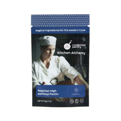 Modernist Pantry pouch front view showing product name and size benefits quick use