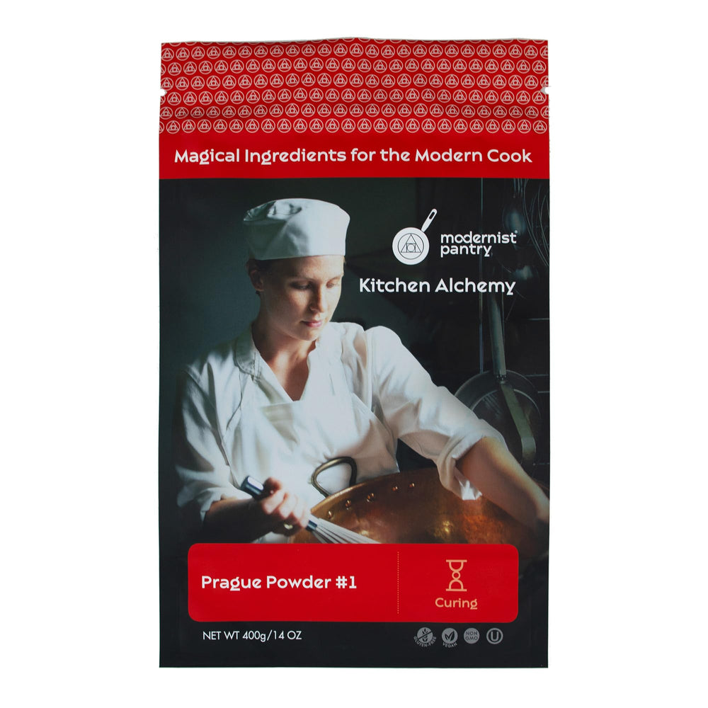 Modernist Pantry Prague Powder front packaging showing product label and weight benefits