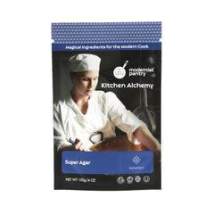 Modernist Pantry front packaging showing Super Agar and certifications, clear labeling benefit