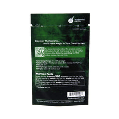Modernist Pantry tara gum measured scoop showing 50 g pouch portion control benefit