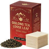 MODERNOIKOS front packaging showing 150g roasted Dong Ding tea, clear provenance