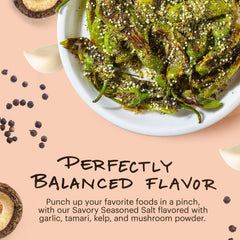 Momofuku salt sprinkled on steak enhancing savory crust and flavor benefit