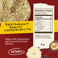 Momofuku product label ingredients detail showing transparency and quality benefit