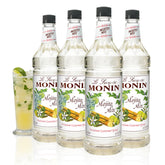 Monin Mojito Mix bottle front showing label and volume for easy identification and consistent pours