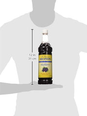 Monin syrup pouring close-up illustrating smooth texture and quick blending benefit