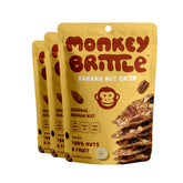Monkey Brittle front packaging showing brand and vegan benefit