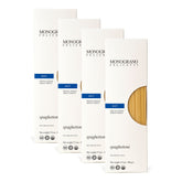 Monograno Felicetti front packaging showing organic 500g bag and brand benefits