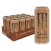 Monster can front view showing mocha branding and ready-to-drink benefit