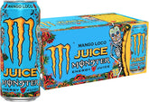Monster Mango Loco front can showing vibrant label and bold mango appeal