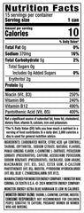 Monster Ultra Blue Hawaiian label close-up highlighting sugar-free formula and flavor notes