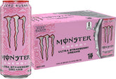 Monster Ultra Strawberry Dreams front can showing branding and flavor