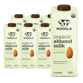 Mooala front packaging showing carton and branding, highlights shelf-stable benefit