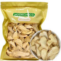 MOORCHOCO front packaging showing one-pound bag and clear window for quick identification and storage benefit