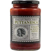 MORE Surface Care puttanesca jar front label showing ingredients and serving size benefit
