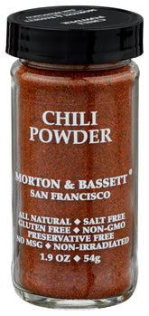 Morton & Bassett front packaging showing clear glass jar and color lid, conveys freshness