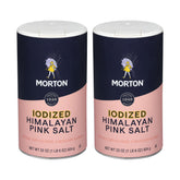 Morton front packaging showing two 22 oz containers and clear labeling for quick identification and storage