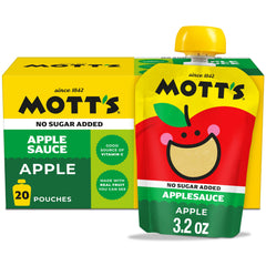 Mott's front packaging showing brand and convenient snack benefits
