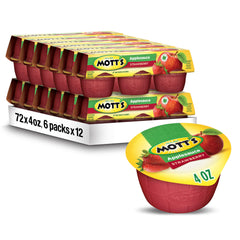 Mott's front packaging showing 72-count multipack and convenience