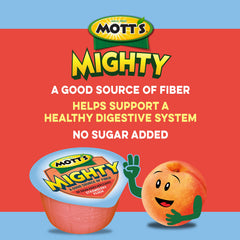 Mott's cup in child’s hand demonstrating easy-to-hold single-serve convenience