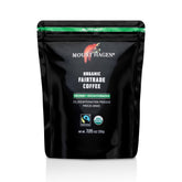 Mount Hagen front pouch showing resealable bag and branding, highlighting convenience