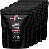 Mount Hagen front pouch view showing brand and resealable design for freshness
