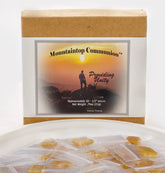 Mountaintop Communion front packaging showing sealed 50-count pack and accessibility