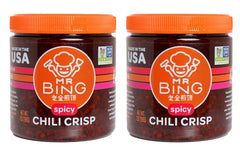 Mr Bing front jar showing label and jar for clear product recognition and trust