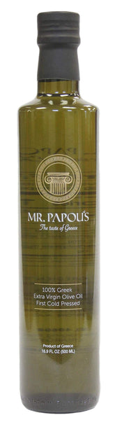 Mr. Papou's front bottle view showing clean branding and fresh appeal