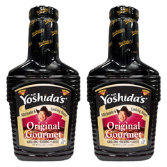 Mr. Yoshida's front label showing 23 oz bottle and recognizable branding for pantry convenience