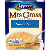 Mrs. Grass front packaging showing 24 packets and branding, quick pantry benefit