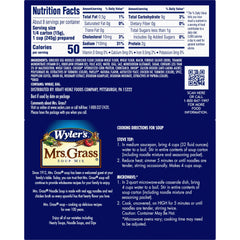 Mrs. Grass stovetop preparation in pot, fast five-minute cooking convenience