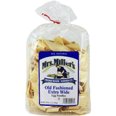 Mrs. Miller's front package view showing product and homemade look, suggests pantry-ready comfort