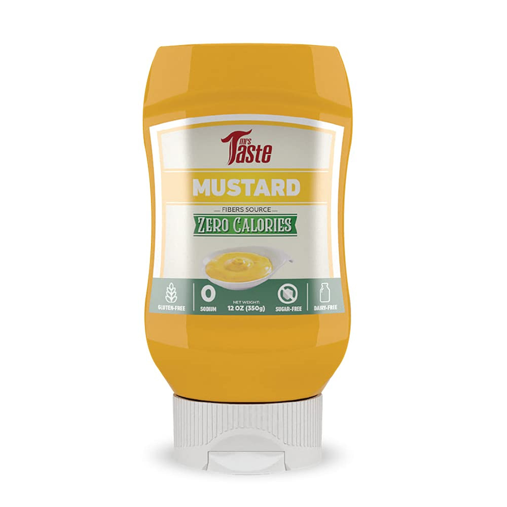 Mrs Taste front bottle view showing label and size for quick recognition