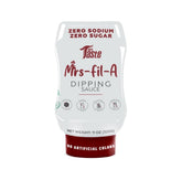 Mrs Taste front label showing zero calories and clean ingredients for clarity