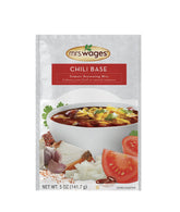 Mrs. Wages front package showing value pack and pouch, quick meal starter