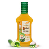 Mrs. Wages bottle front package showing spicy garlic mix and value pack benefit